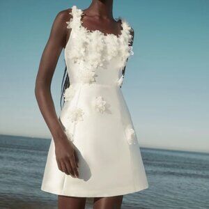 ELLIATT Elder Dress in White size XL